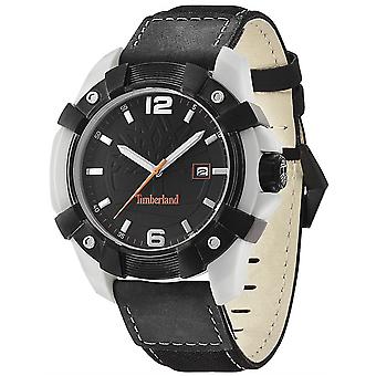 Timberland Chocorua Quarz Analog Man Uhr mit Rindsleder Armband 13326JPGYB-02B