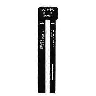 Table Tennis Net Measuring Ruler - Portable Net Height Measurement Tool for Home & Club Tables jr