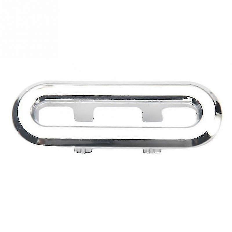 Silver Plated Double Ring-round Overflow Hole for Sink 376.