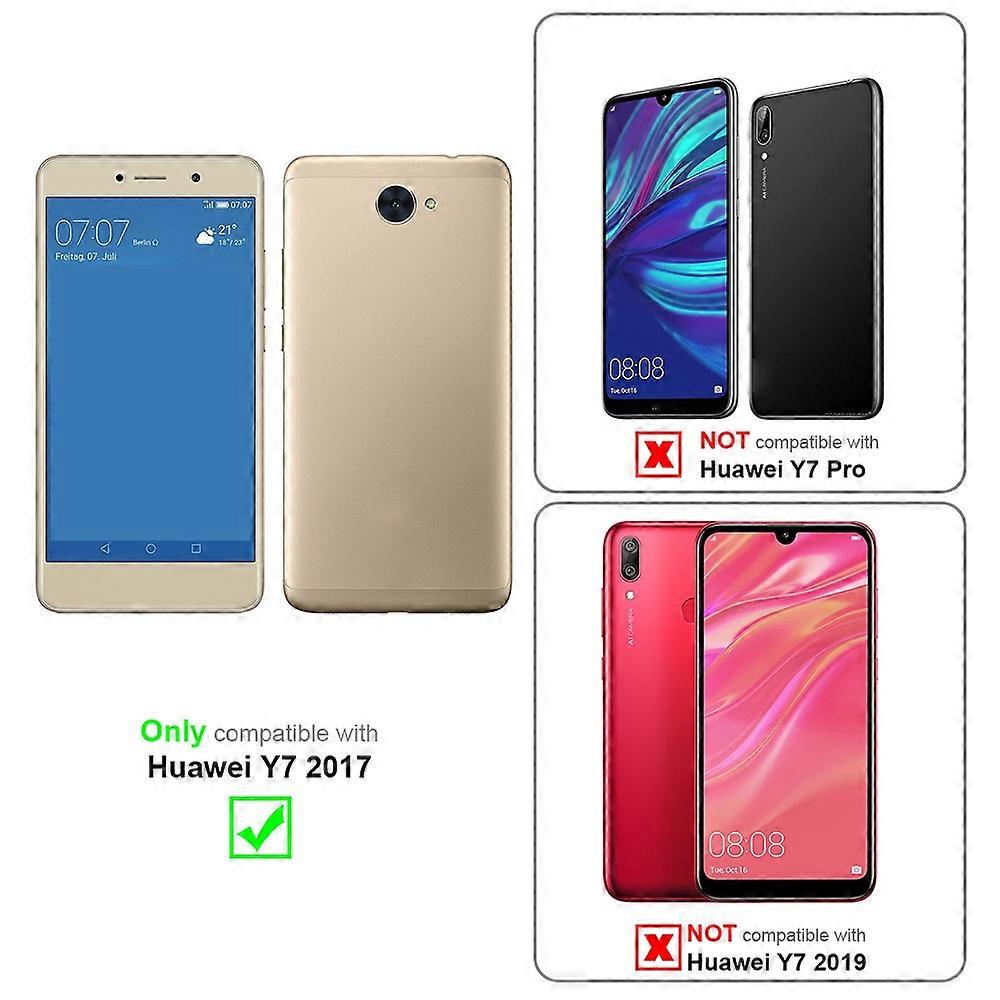 Screen protector compatible with Huawei Y7 2017