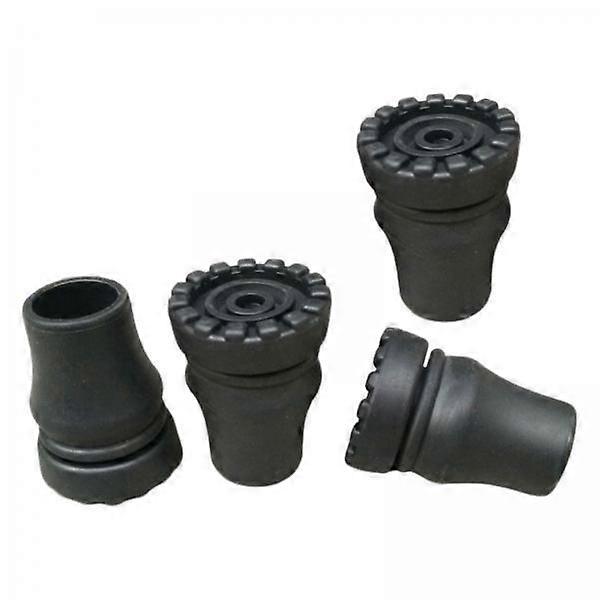 2-5pack 4x Walking Stick Tips Enhanced Stability Cane Tips for Cane Trekking