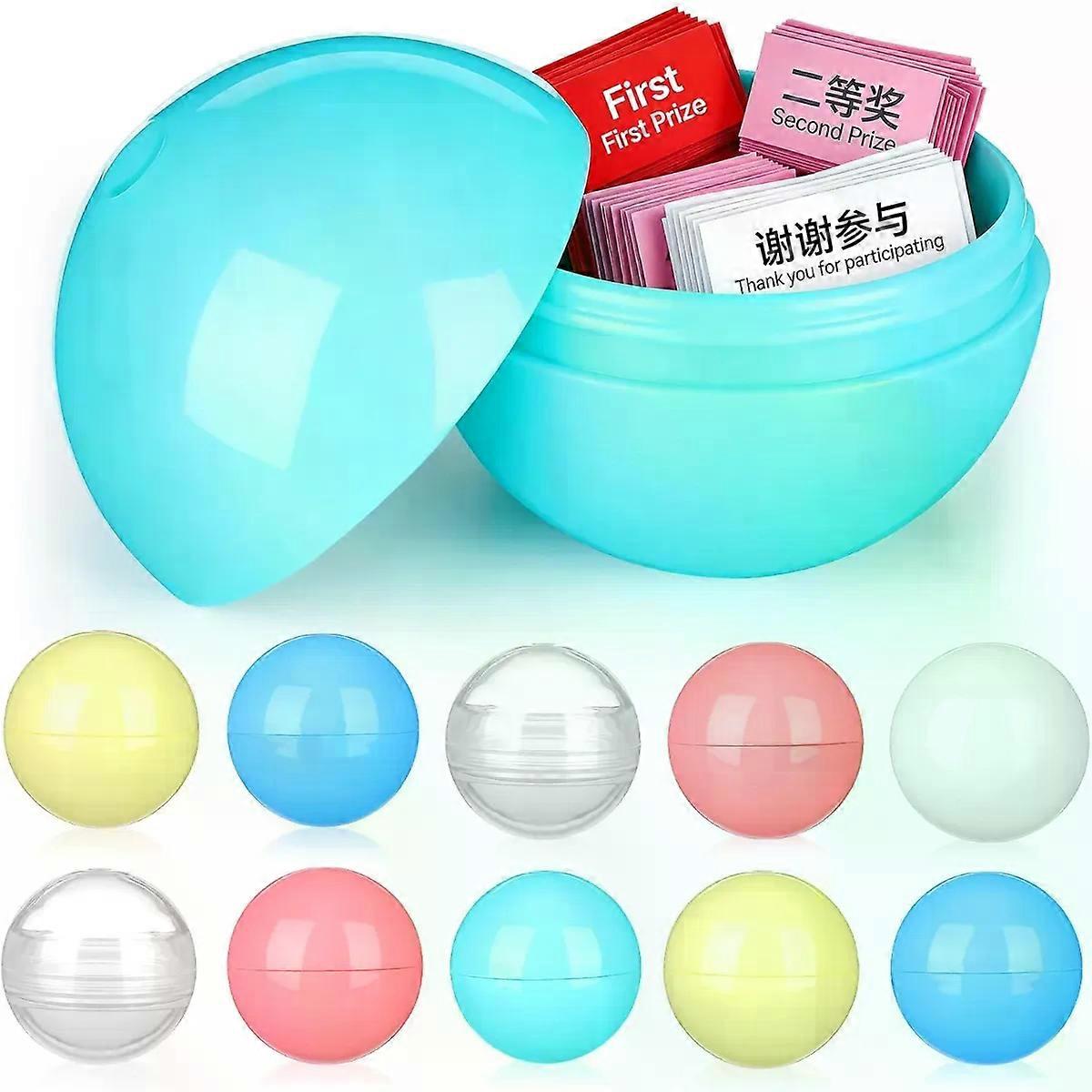 30pcs 1inch Vending Machine Capsules Empty Plastic Prize Balls