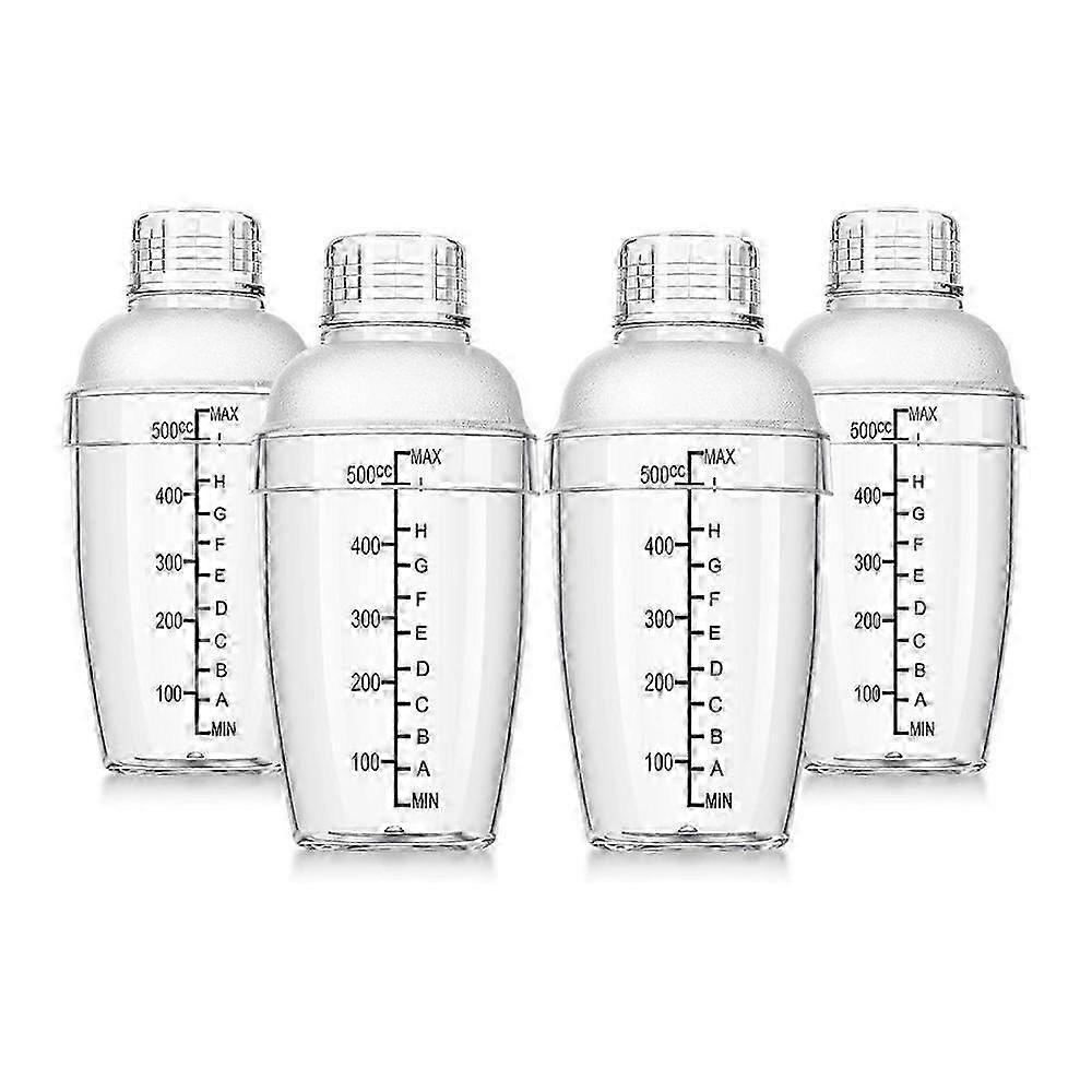 Transparent 500ml Bar Shaker Set