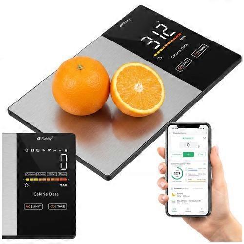 Bluetooth kitchen scale, 5 kg capacity, 1 g precision