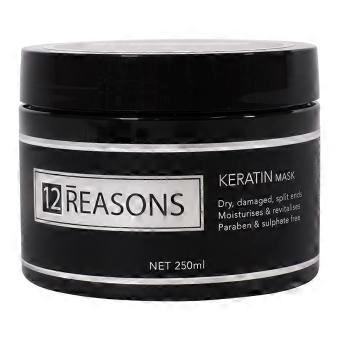 12Reasons Keratin Hair Treatment Hydrating Strengthen Hair Care (250 mL)