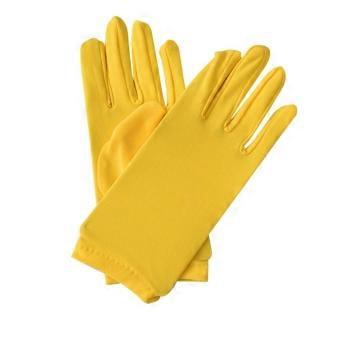 Guanti in seta sottile, ideali per le signore in primavera e autunno. Elasticizzati, confortevoli, perfetti per la danza classica e per eventi speciali.