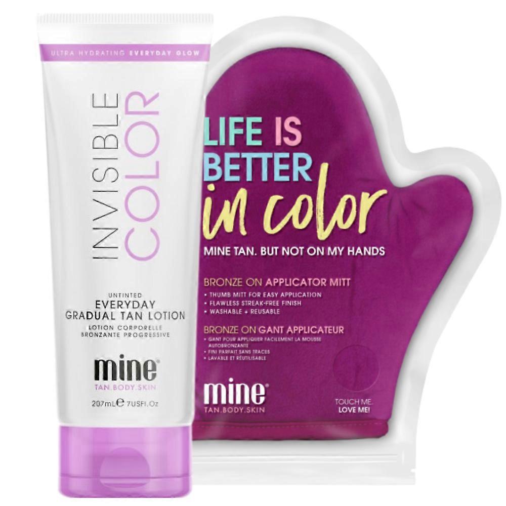 Subtle Bronzing Lotion + Stain-Proof Tanning Mitt