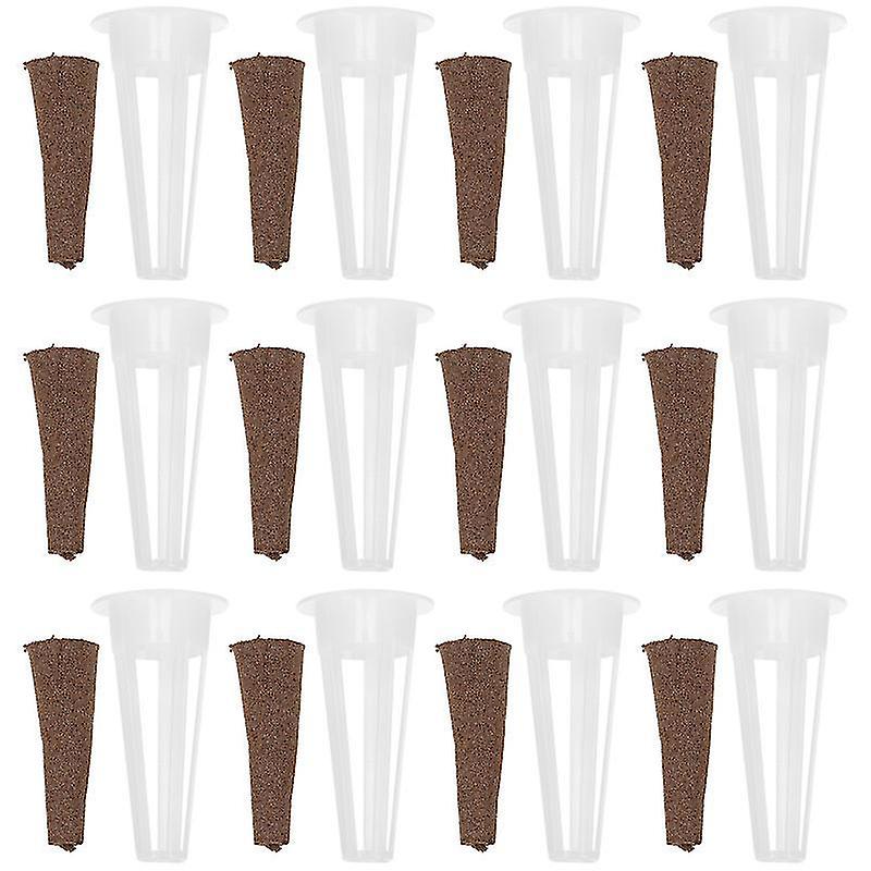 7.2X3.8cm Assorted Color Plant & Herb Growing Kits 12 Sets Nutrient Block Plant Soilless Cultivation