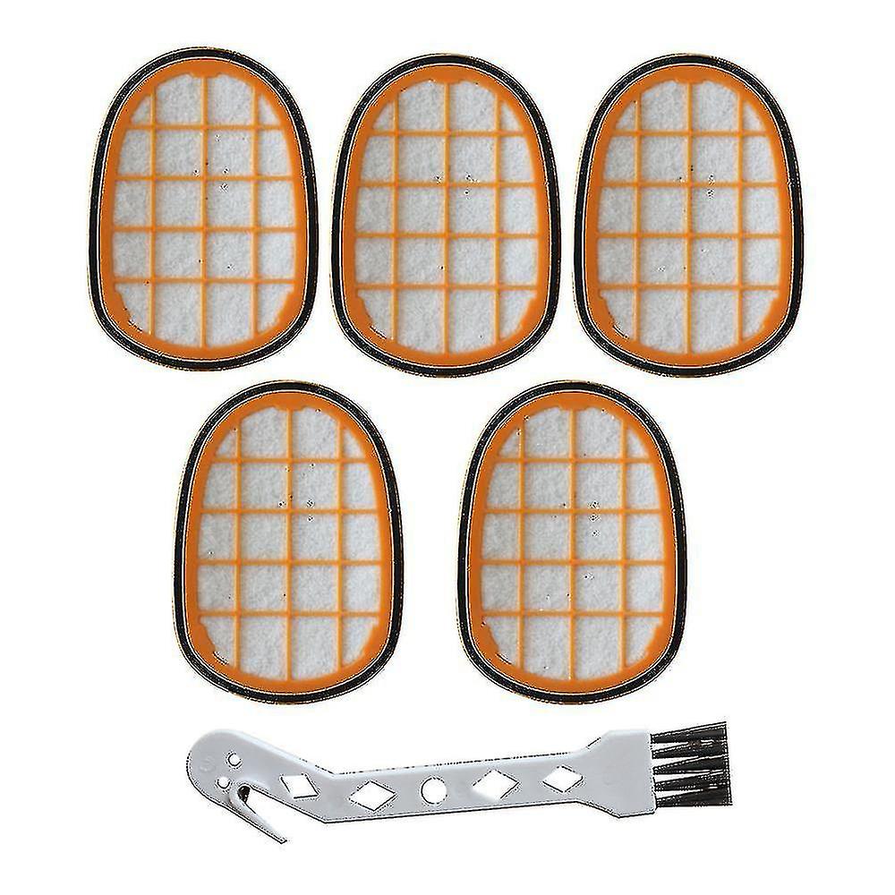 5 قطع فلاتر لفيليبس سبيدبرو ماكس Fc6812 / 01 مكنسة كهربائية