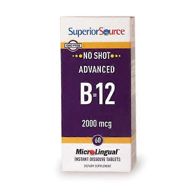 Superior Source Advanced B12, 2000 Mcg, 60 Ct