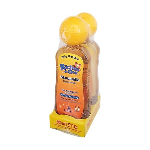 Chamomile Goldilocks Shampoo Pack 2 units of 400ml