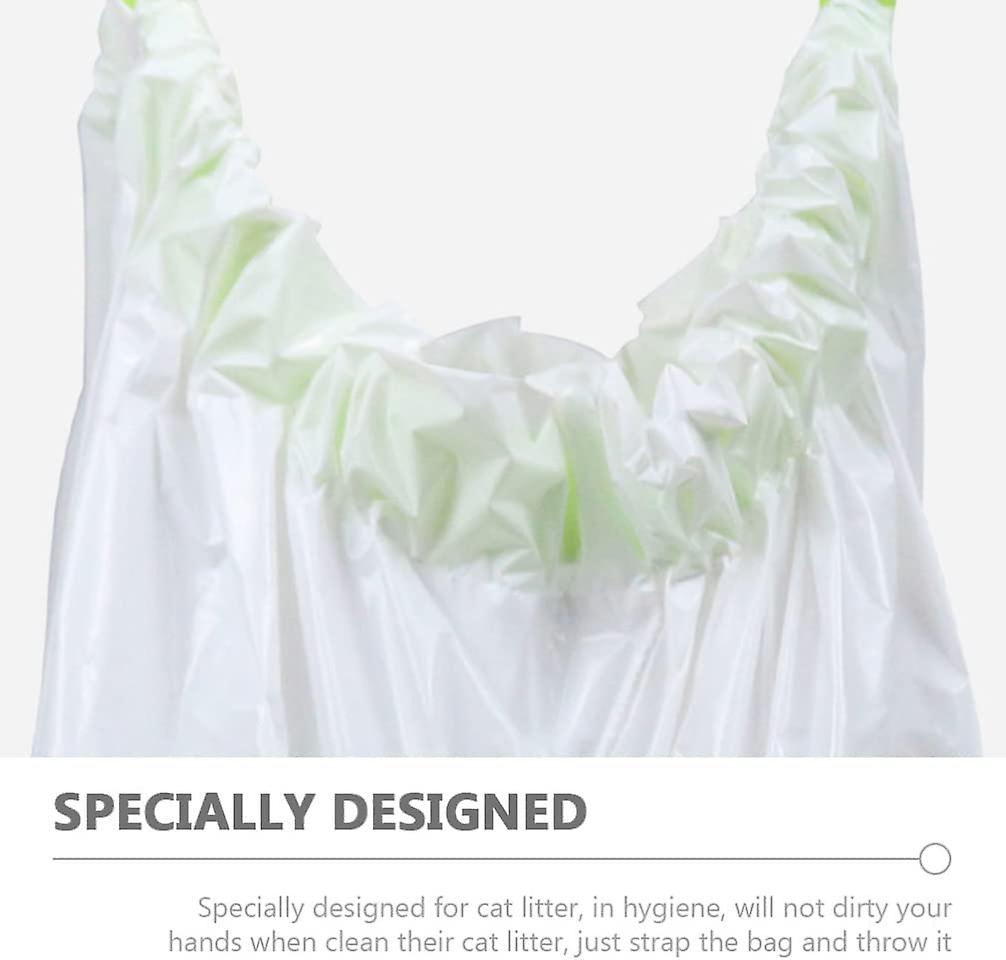 Cat Box Cat Box Cat Litter Liners Bags，7 Pcs Sifting Litter Box Liners