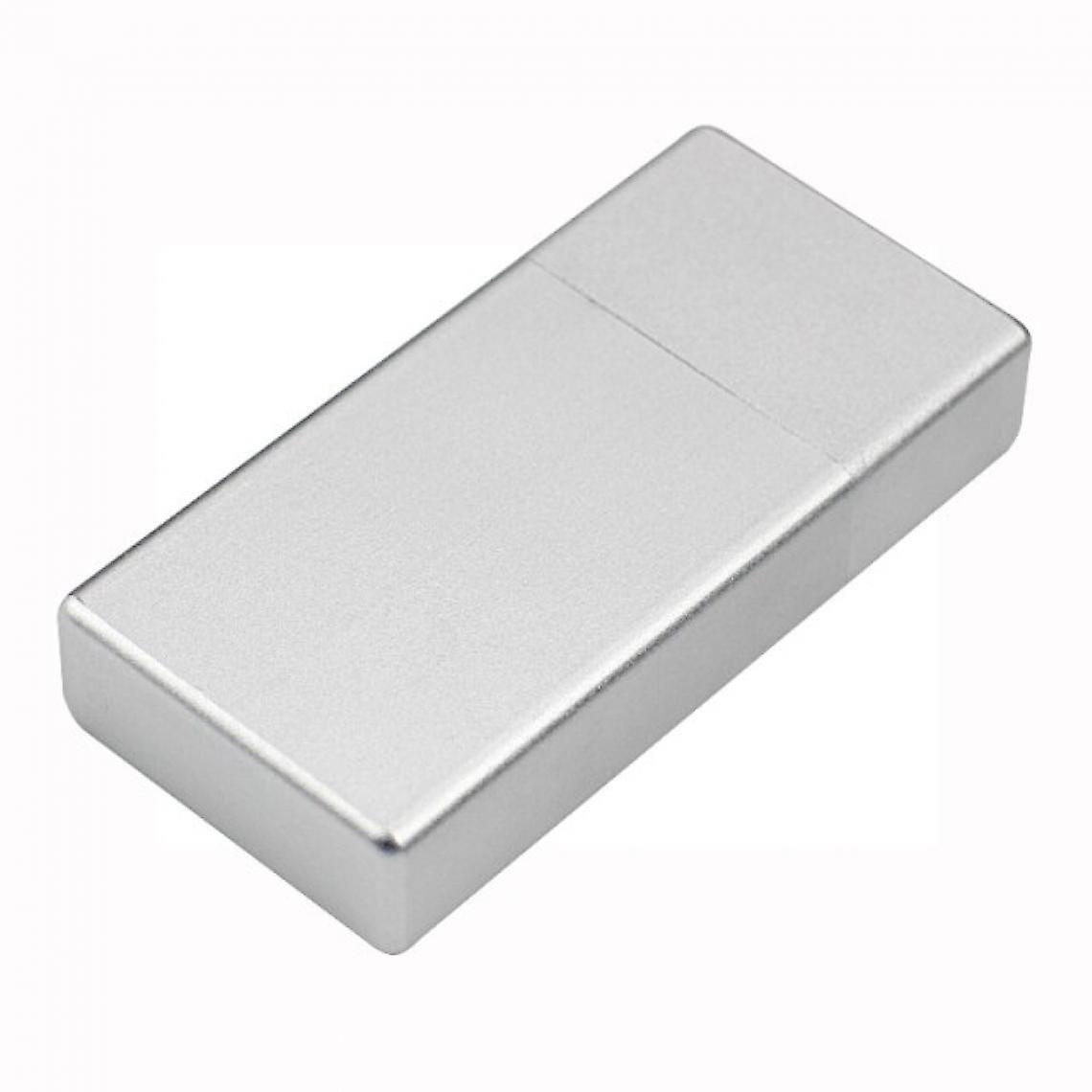 Portable Ashtrays Sealed In Environmentally Friendly Metal Bags (silver)