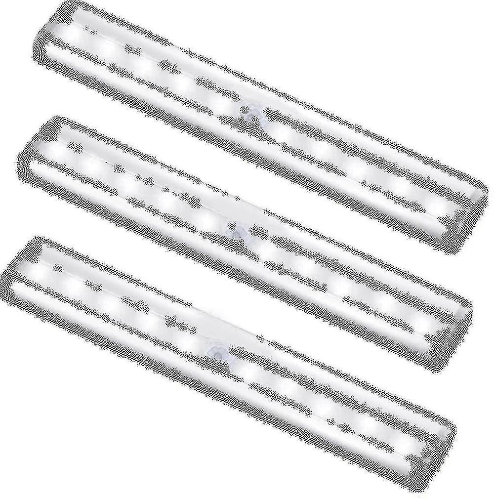 3 Pack Upgraded Usb Rechargeable 10 Led Magnetic Motion Sensor Light