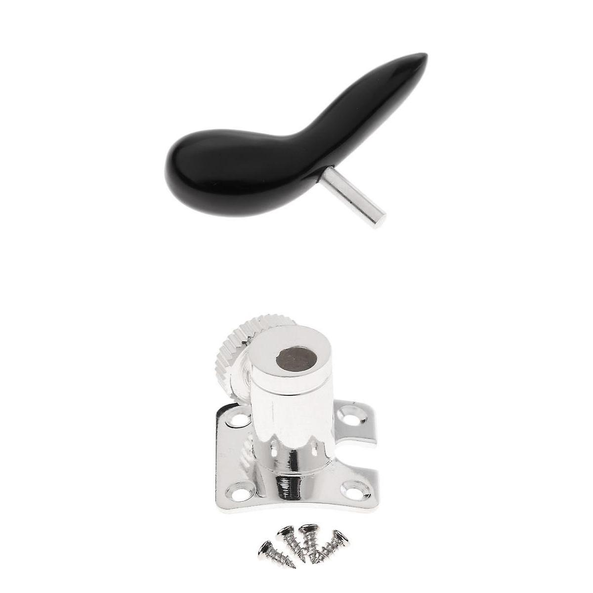 1 Set Fagott Handhalter Sattelstütze Vorbau Basis Versilbert für Fagott