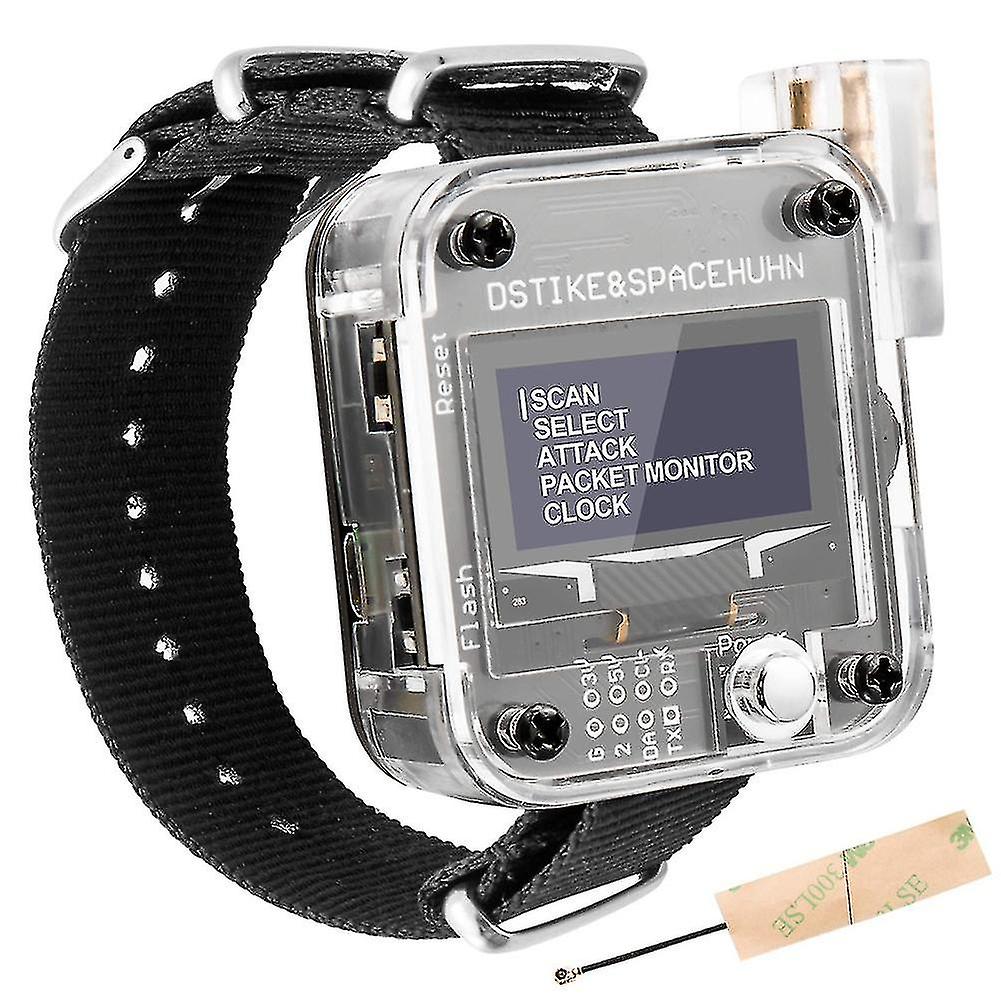 Wifi Deauther Watch V3 Esp8266 Programmierbare Entwicklungsplatine Wearable Smartwatch Oled/Steuerung/Test