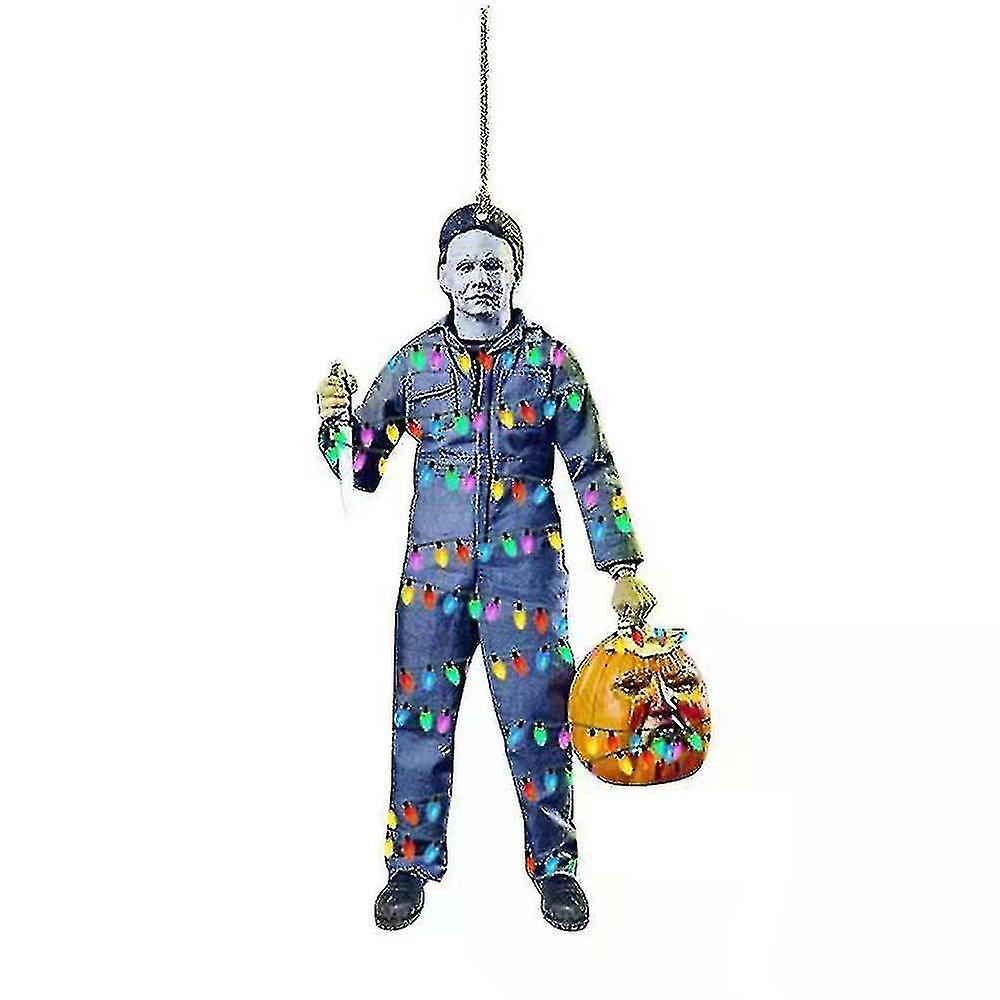 Horror Zombie Car Rearview Mirror Ornament