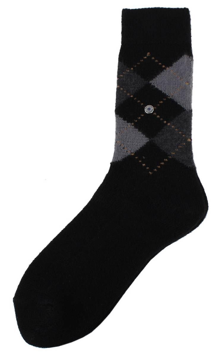 Burlington Whitby Socks - Black/Grey