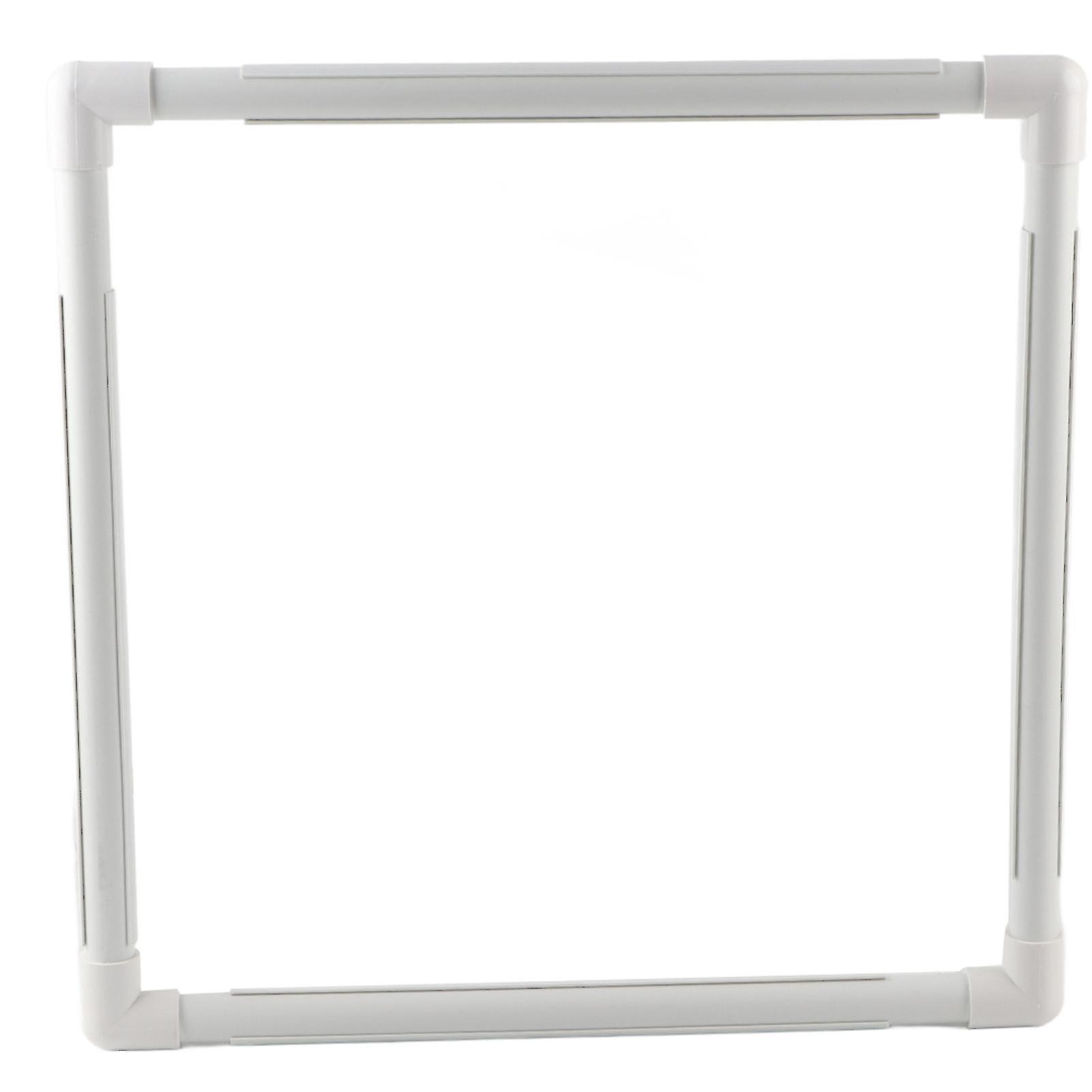Square Shape Embroidery Frame DIY Hoop Cross Stitch Craft Tool Handhold Rectangle Sewing Supplies17 x 17in