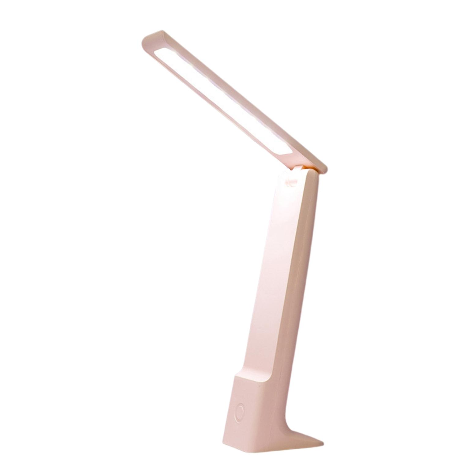 Folding Table Lamp Stepless Dimmable High Brightness Color Temperature Adjustable Touch Control Flic