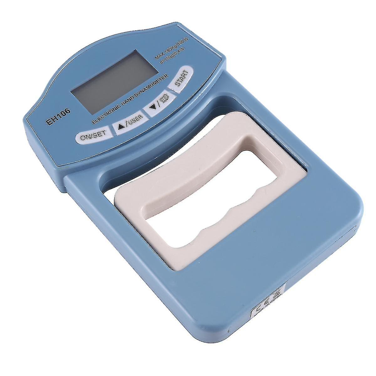 396lbs/180 Kgs Digital Hand Dynamometer Grip Strength Measurement Meter Auto Capturing Electronic H