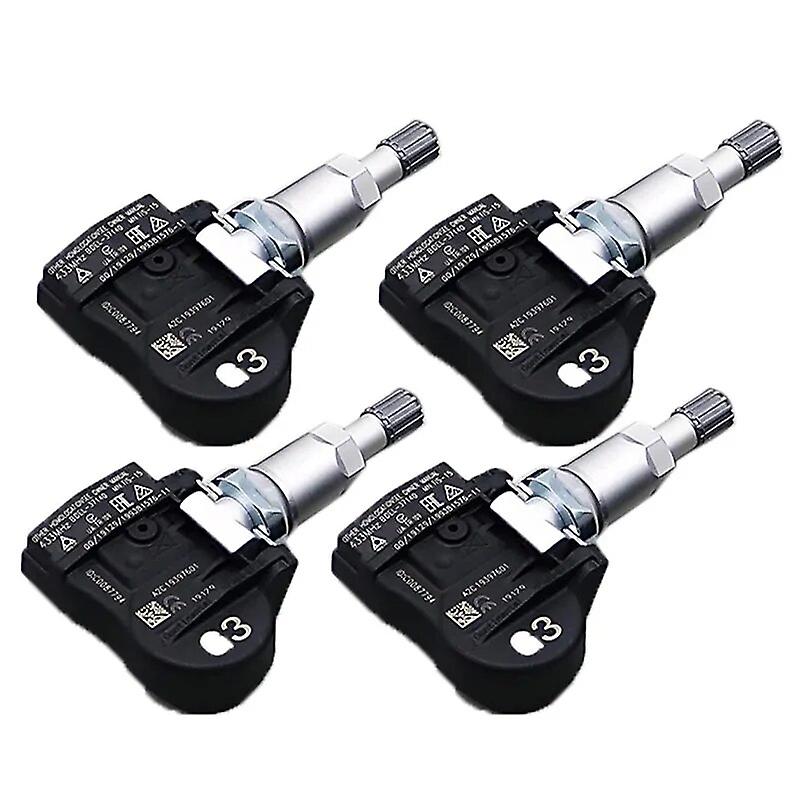 4pcs Tpms For For Mazda Cx-30 3 (bp) B-hatch Xev 2019-2024 Tire Pressure Sensor Bdel-37-140 433mhz