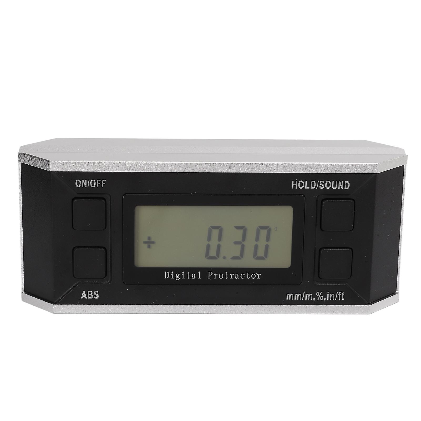 4x90° Digital Protractor LCD Inclinometer Angle Finder Gauge