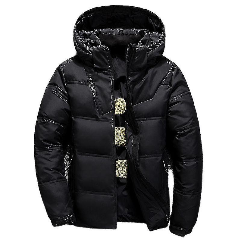 Herren Winter Daunenjacke dickes gestepptes Design Piw