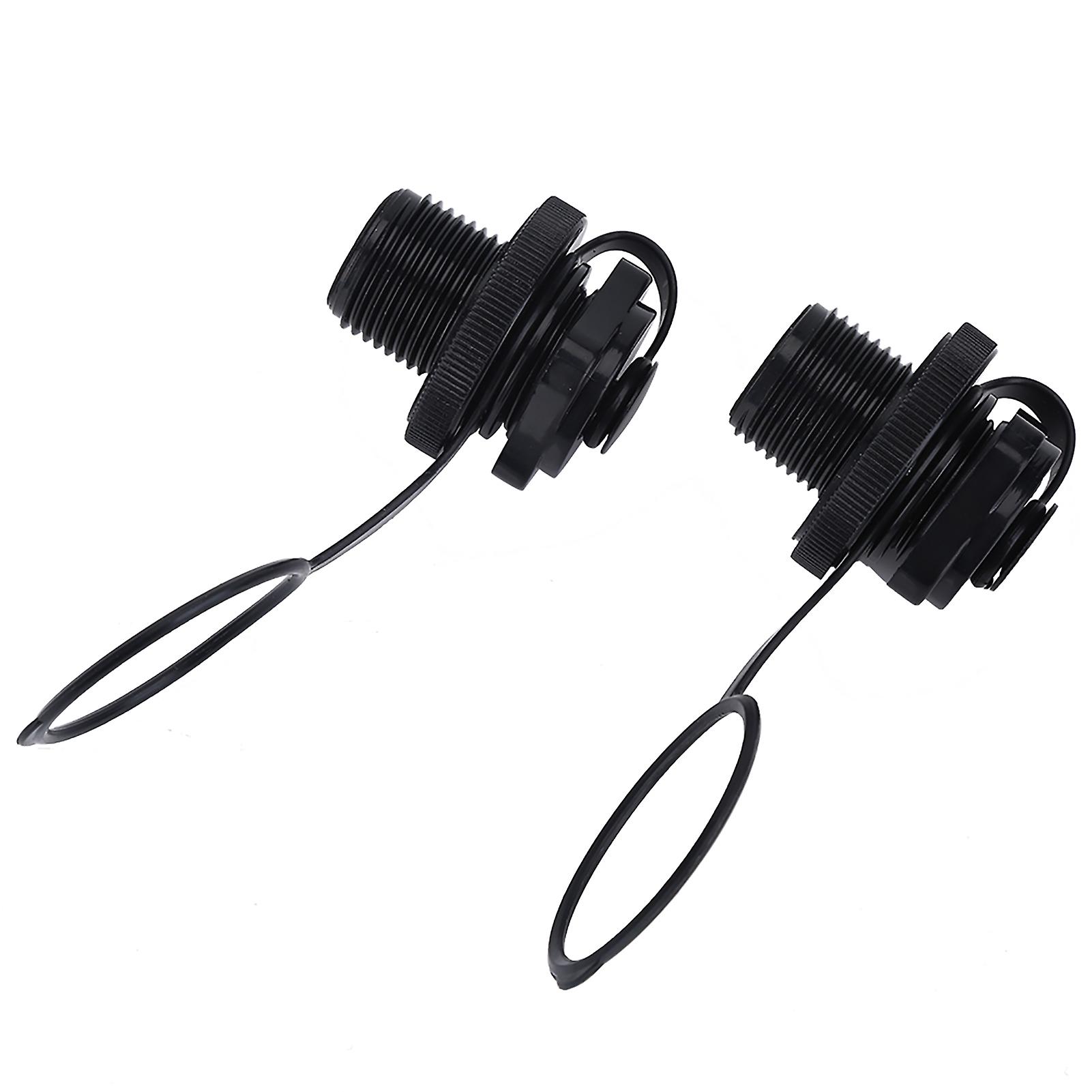 2pcs Replacement Screw Air Valve for Inflatable Rubber Dinghy Raft Pool Boat inflatableboatvalve