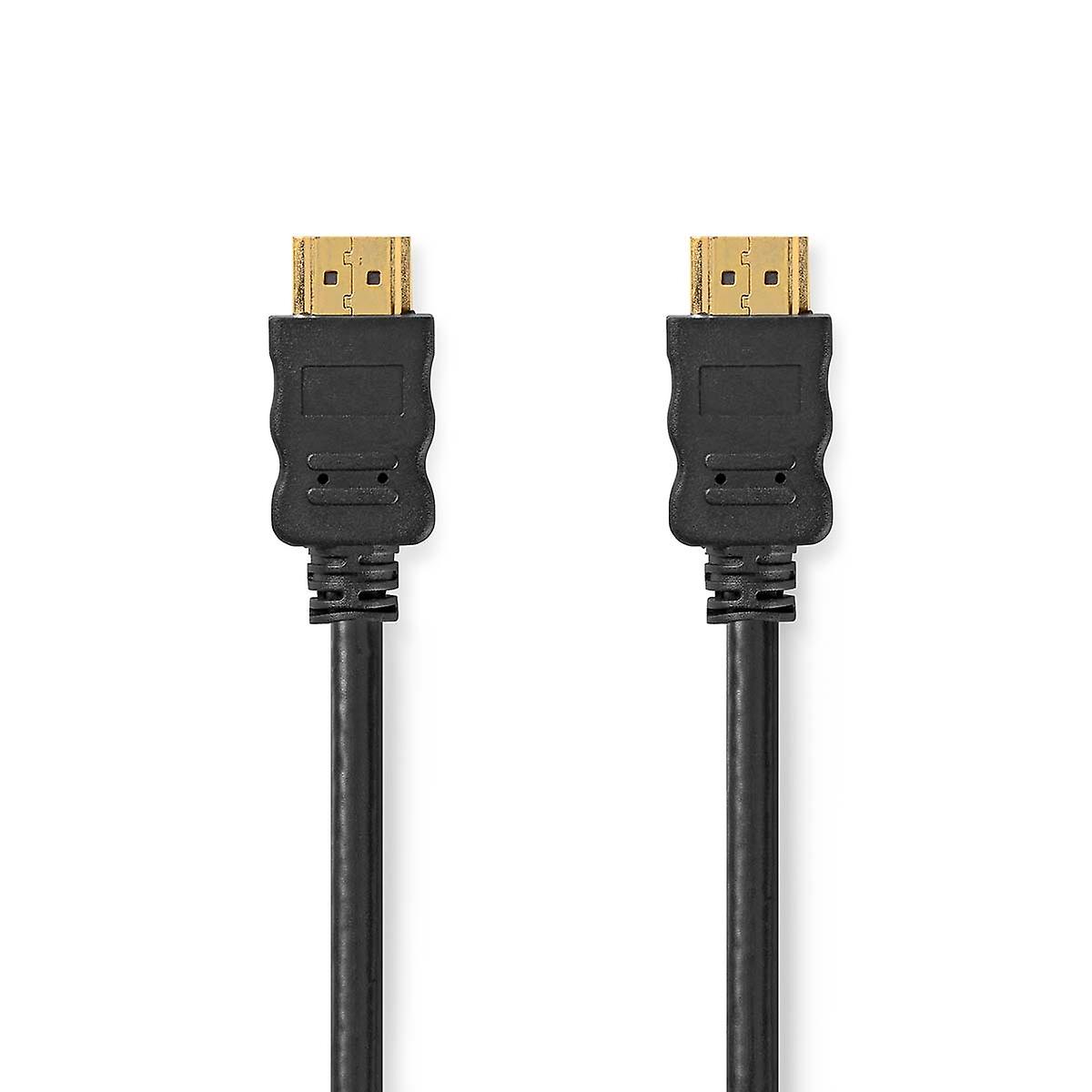 High Speed HDMI ™ Cable with Ethernet | ™ HDMI Connector | ™ HDMI Connector | 4K@30Hz | ARC | 10.2 Gbps |