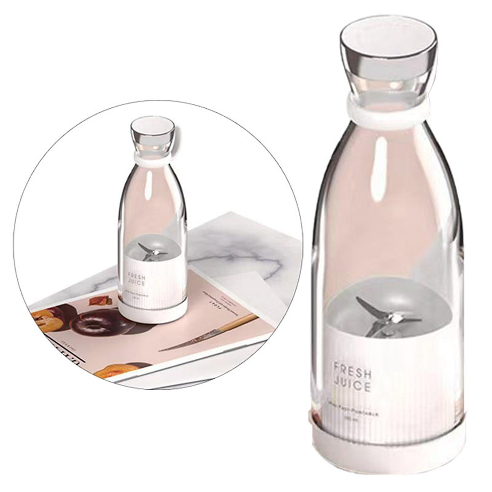 Portable Mini Juice Extractor Bottle White 1400mAh 21.8x8.3x8.2cm