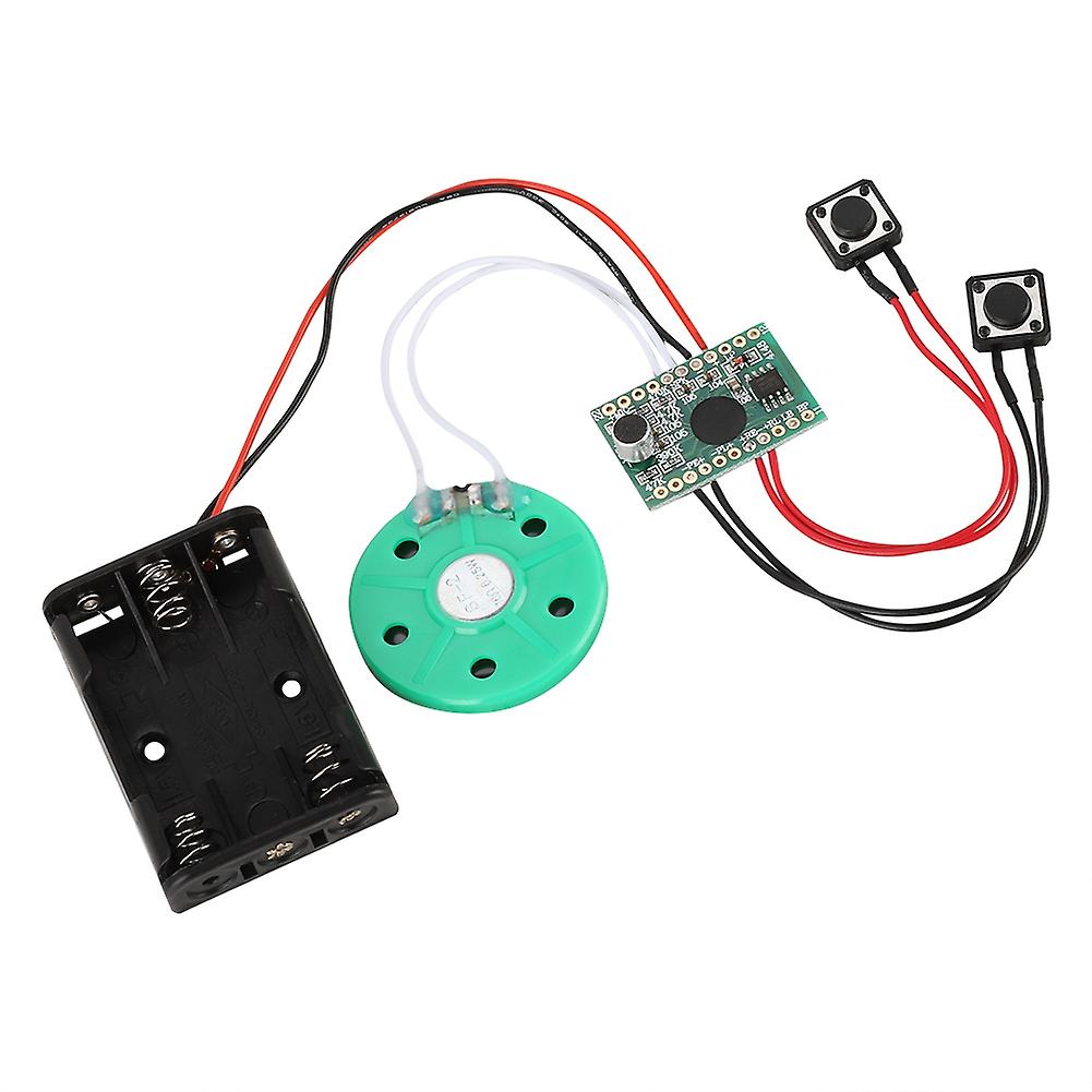 60-second Recording Playback DIY Voice Greeting Card Module Cable Extened 10CM