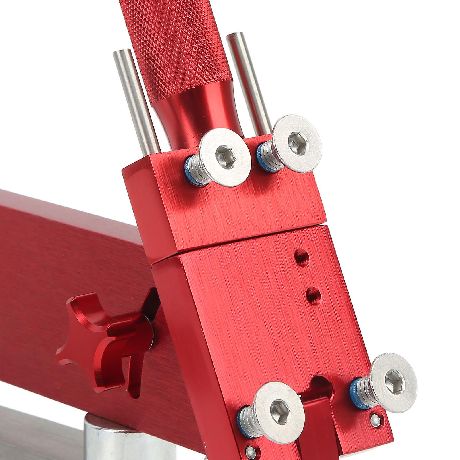 Iron Mower Blade Sharpener Grinder 15°‑45° Adjustable For Straight and Standard Lawn Mower Blades Black