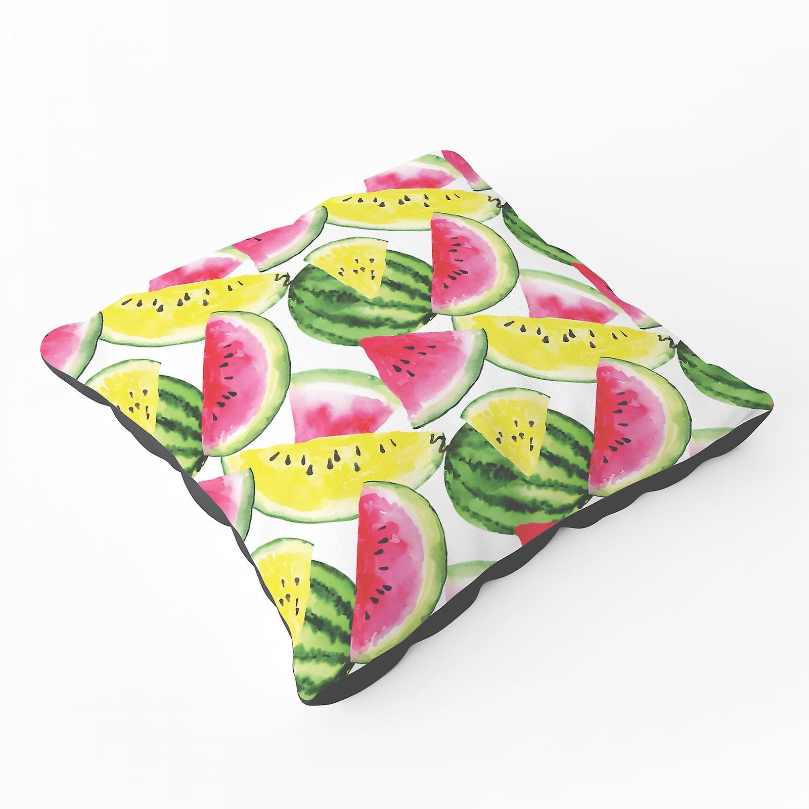 Colourful Melon Pattern Floor Cushion