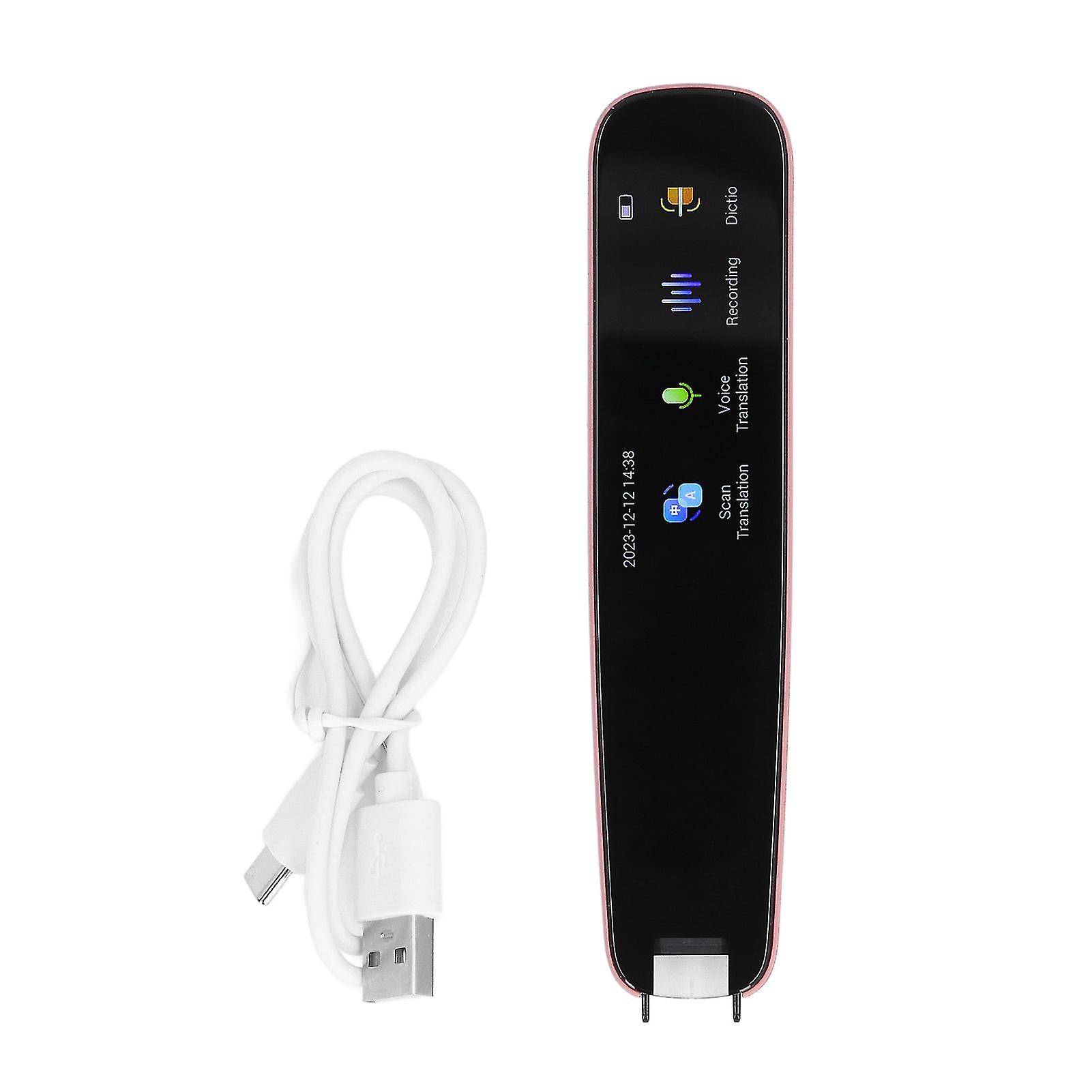 Translation Scanning Pen Support 12 Languages High Speed High Accuracy Button and Touch Operation Translation Pen Scanner with Smart Recording