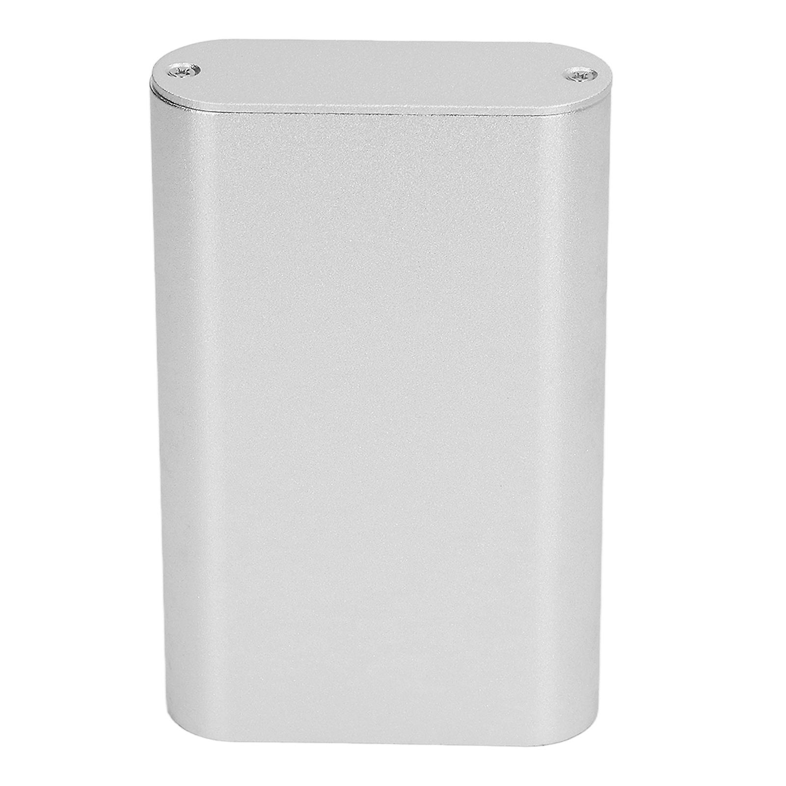 Matte Silver Aluminum Electronic Box 24x70x110mm for PCB Cases
