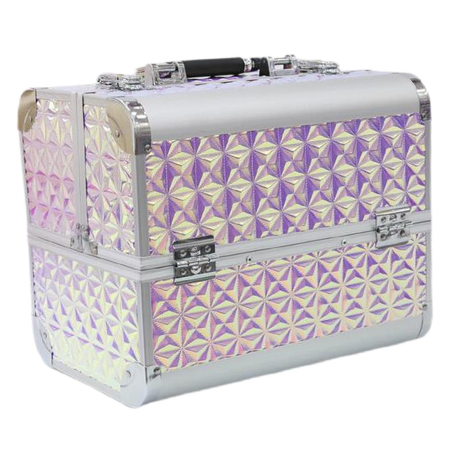 Makeup Train Case Multifunctional Portable for Beauty Tool Makeup Tools Home Style A