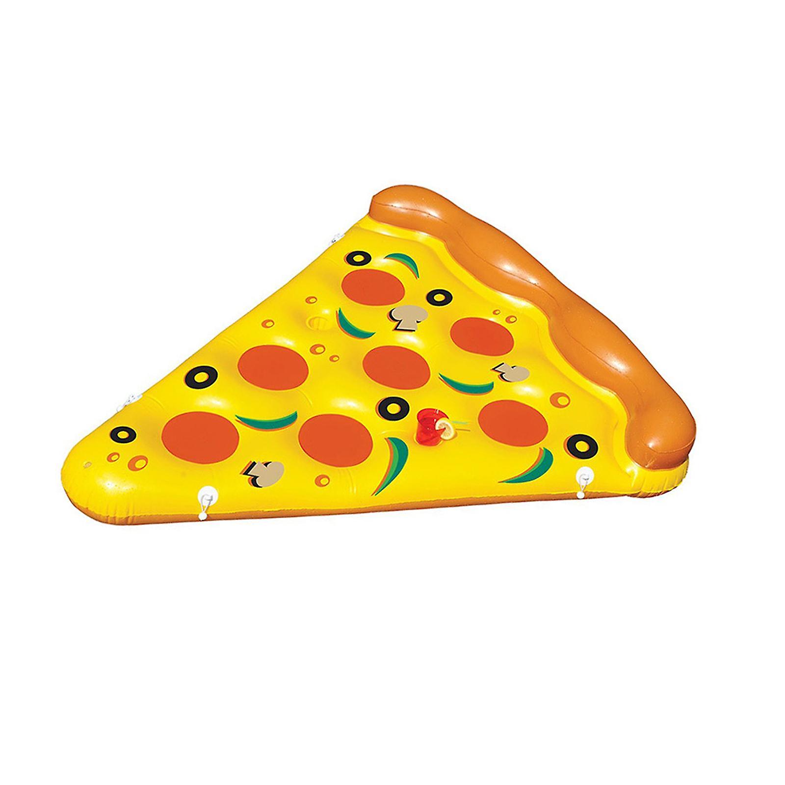 Inflatable Pizza Slice Pool Float PVC Inflatable Pool Float for Water Sports