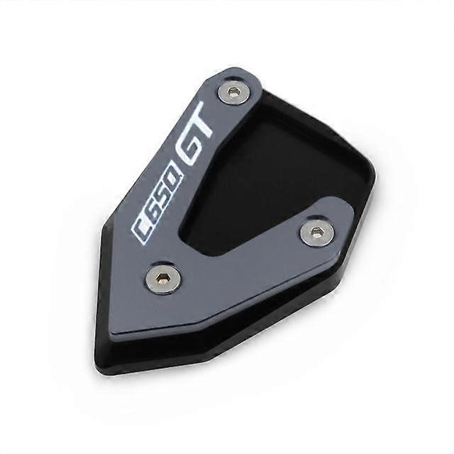 Motorcycle Aluminum Foot Side Stand Extension Kickstand Enlarger Pad Support Plate For BMW C600 SPORT C650GT C 650 GT 2012-2023