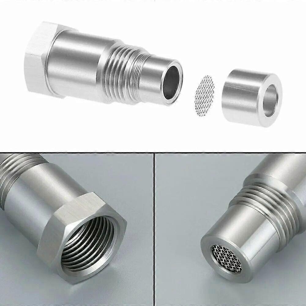 Universal Extension Filter Oxygen O2 Sensor Connector Extender Spacer Internal Thread M18*1.5 Stainless Steel Adapter Auto Parts ST1M506
