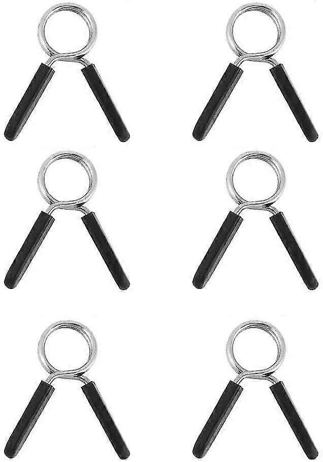 6 Pieces Dumbbell Clamp 30mm, Dumbbell Fasteners, Clamp Dumbbell Dumbbell
