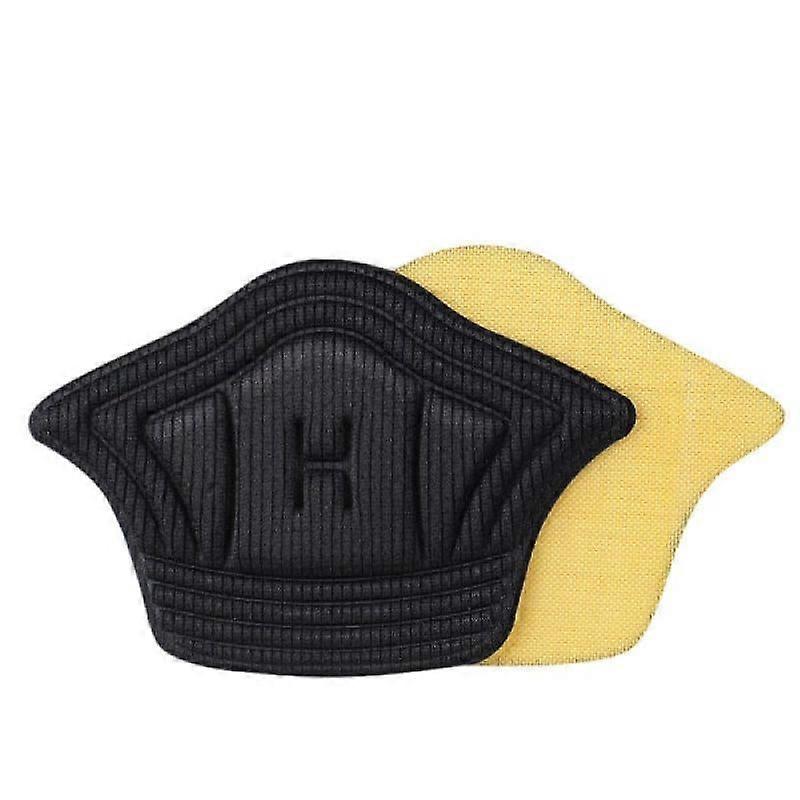 Heel protection / shoe inserts self-adhesive 1 pair Black