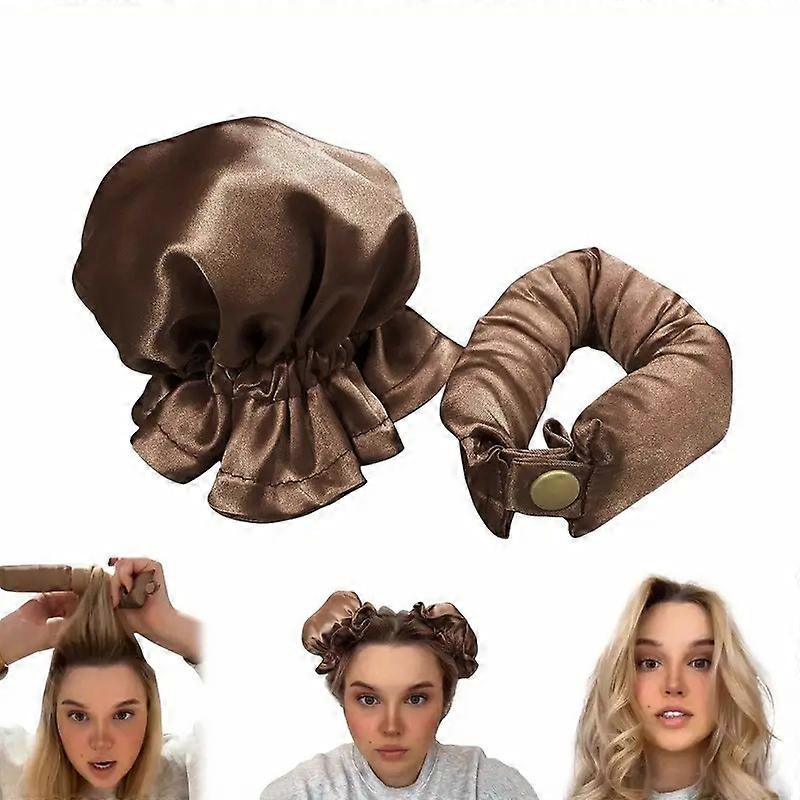 4PCS Heat-Free Curling Iron Overnight Curl Cover Set for Big Waves