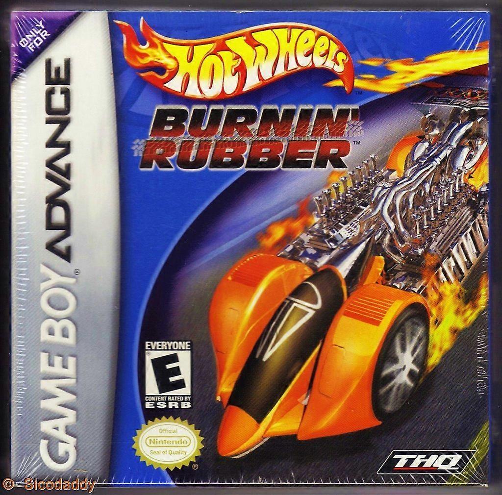 Hot Wheels Burning Rubber  Game -  - PAL - New & Sealed