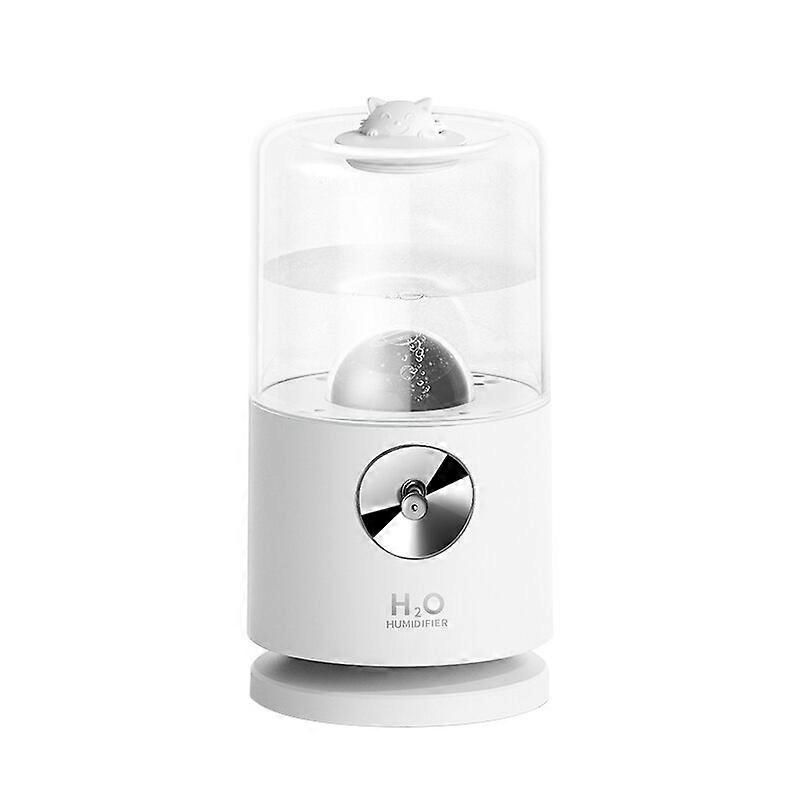 Automatic Rotary Air Humidifier Wireless Charging 2000mah Portable Mist Diffuser