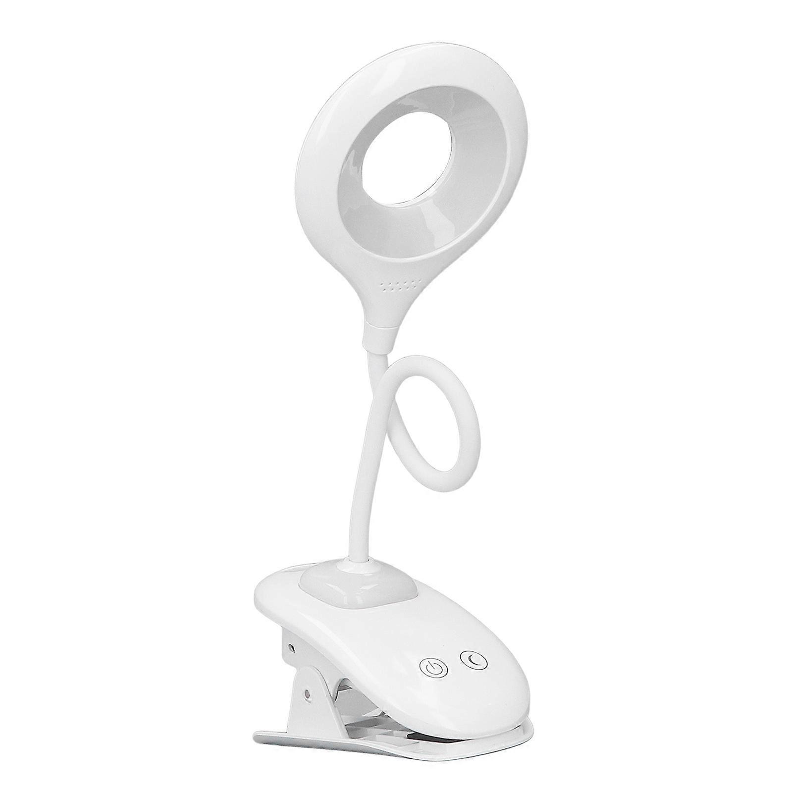 Book Reading Light LED USB Foldable Portable Touch Switch Glareless Clip On 360 Gooseneck