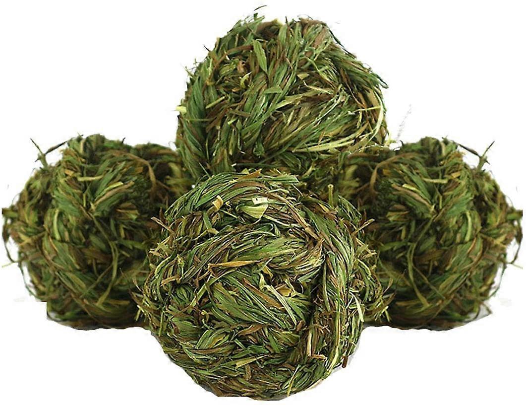 Rabbit Chew Ball Timothy Grass Grinding Small Animal Activity Play Chew Toys for