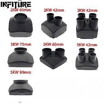 6X 42/60/75/90mm Canalizzazione Aria Calda Y T Pezzo Connettore - Foto 7