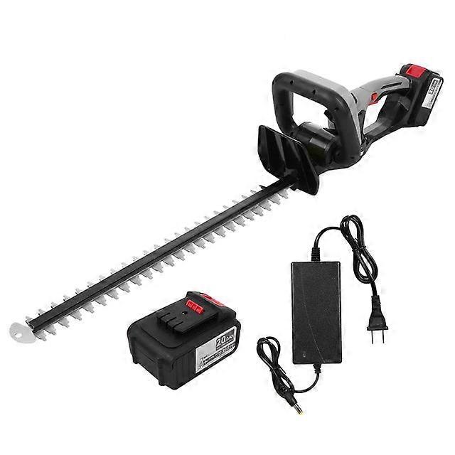 21V Bush Electric Pruning 21 Inch Dual-action Blade Cordless Hedge Trimmer For Shrub Branch And Lawn