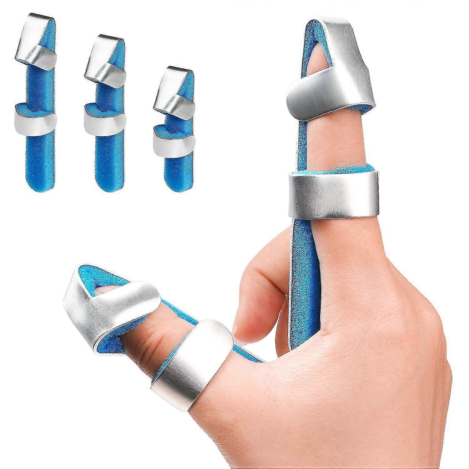 Finger Splint, Aligned Fingers Splint Brace Middle Finger Wrap Fasteners For Fingers Trigger Fingers